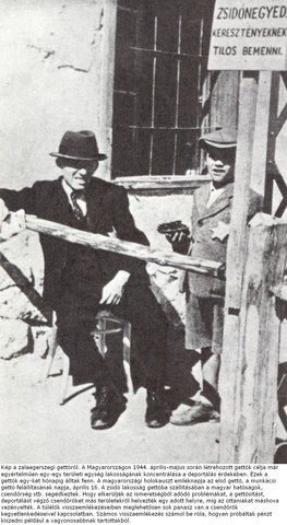 gettósítás kezdete