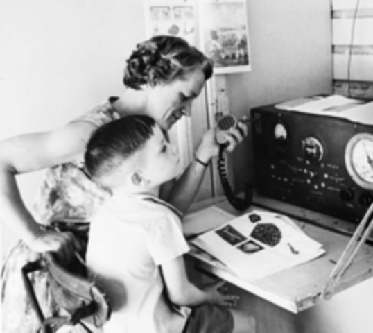 Clases por radio en París