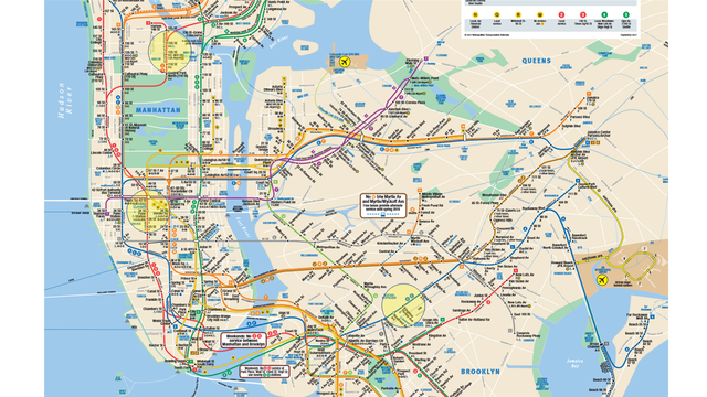 The A Train Line | Harlem to Brooklyn