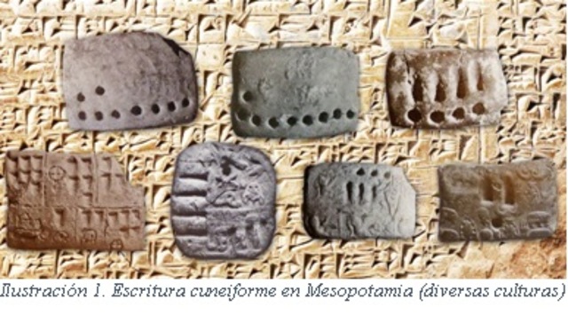 La escritura ugarítica y persa antiguo