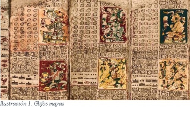 Los glifos mayas