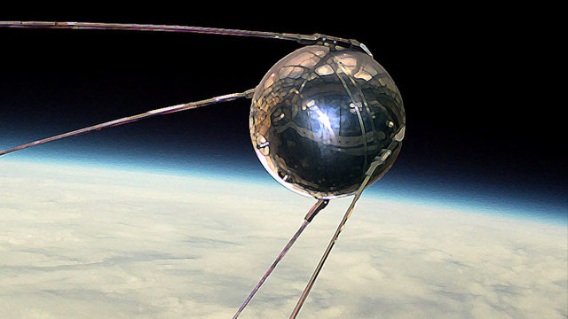 Sputnik launched into space