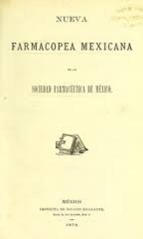 Se crea la Nueva Farmacopea Mexicana