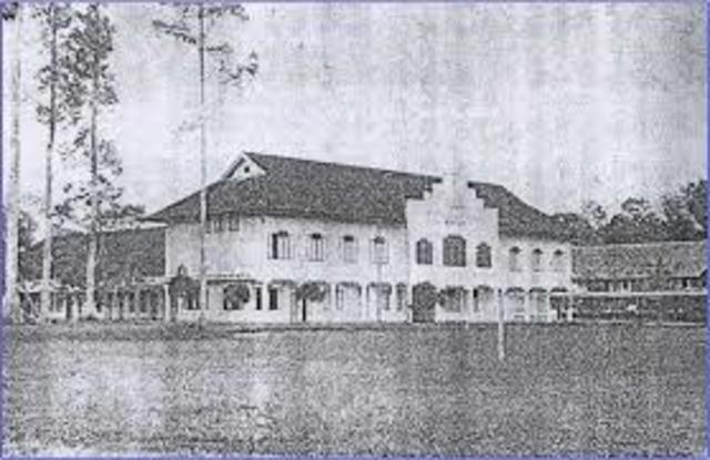 The First Catholic school was established