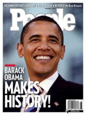 Barack Obama was Elected President