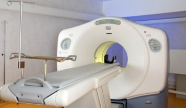 PET scanner is tested