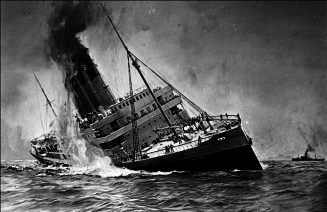 Sinking of Lusitania
