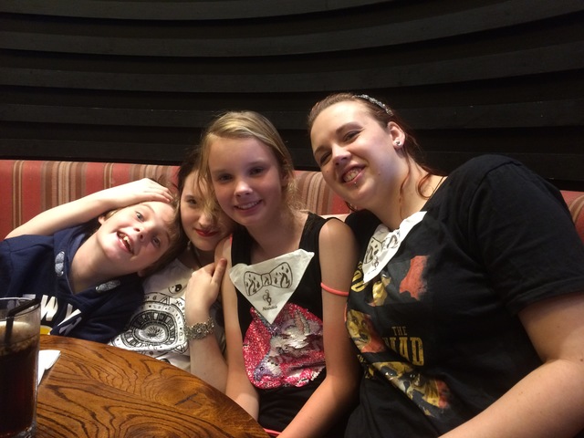 Seeing my sisters after a year of not being able to see them