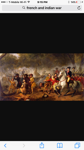 The French and Indian war