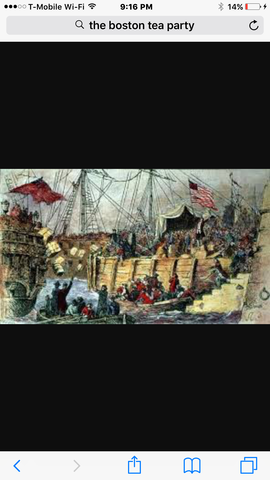 The Boston Tea Party