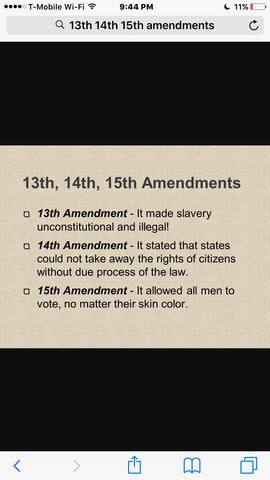 13th,14th,15th amendments
