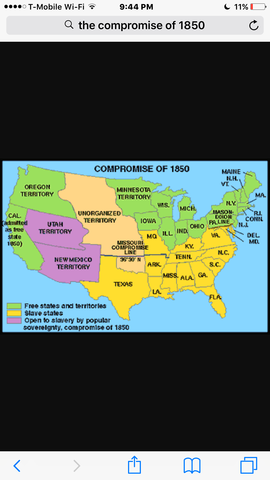The Compromise of 1850