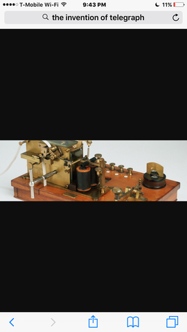 The Invention of the Telegraph