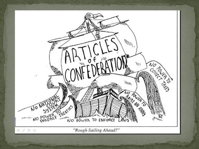 The rise and fall of The Articles of Confederation