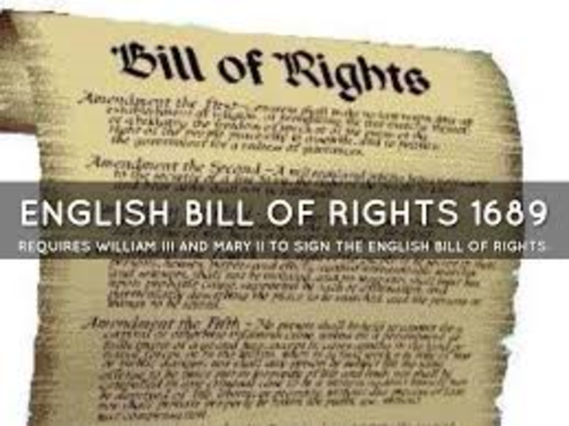 The Eniglish Bill of Rights