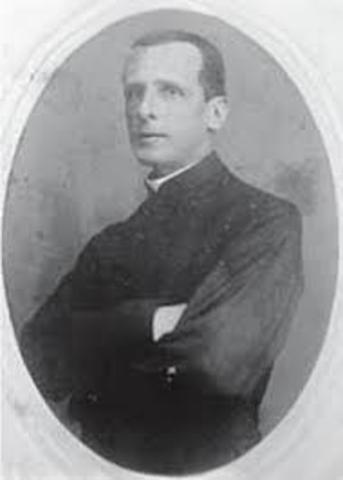 Brazillian priest transmitted the human voice wirelessly