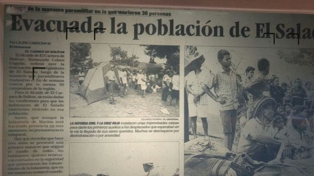 EVACUADA LA POBLACIÓN DE EL SALADO