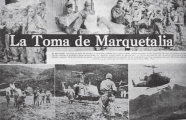 ASALTO DEL EJÉRCITO A MARQUETALIA