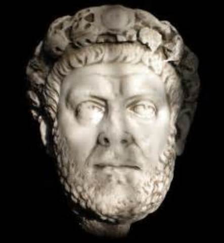 Diocletian Splits Roman Empire