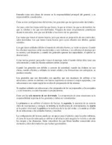 Los generales son derrotados