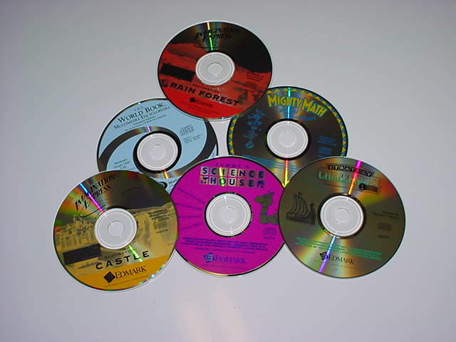 Software CD for educational game installation