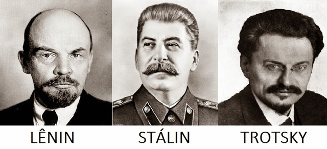 A disputa entre Trotsky e Stalin