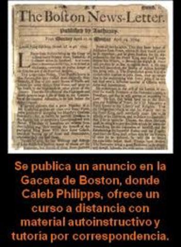 Caleb P. y sus tutorías por correspondencia
