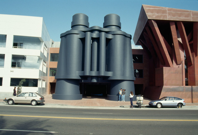 The Binocular Entrance to the Chiat Building