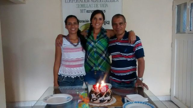 Experiencia laboral en la Corporación Semillas de Vida