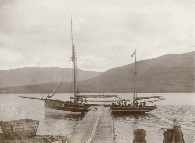 James Quinn made his way up to Brisbane aboard the yara yara.