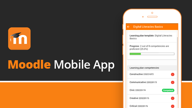 Moodle in mobile devices