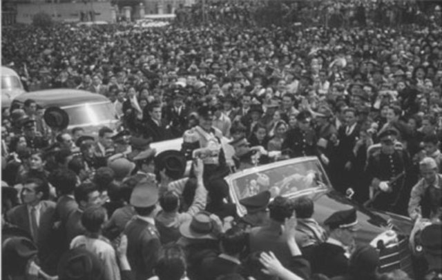 General Gustavo Rojas Pinilla, destituido