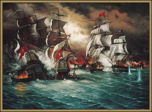 Al mando de ciento ochenta buques