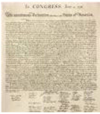 Declaration of Independence