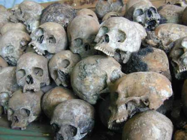 The genocide in Rwanda ends