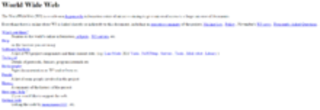 First Web Page Created