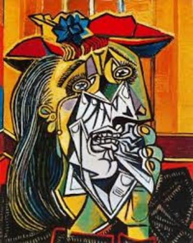 Pablo Picasso - LA MUJER QUE LLORA