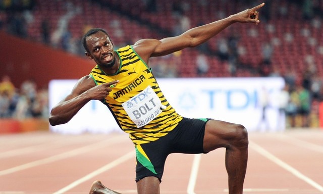 Usain Bolt Breaks a World Record