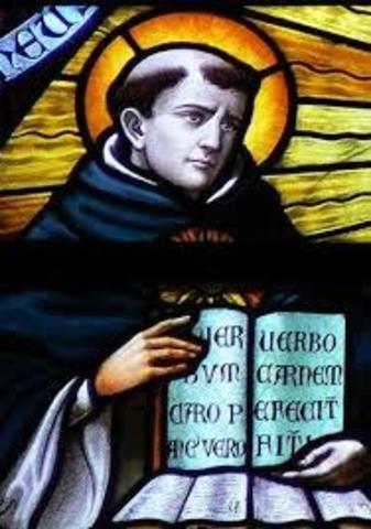 SANTO TOMAS DE AQUINO 1225 D.C - 1274 D.C