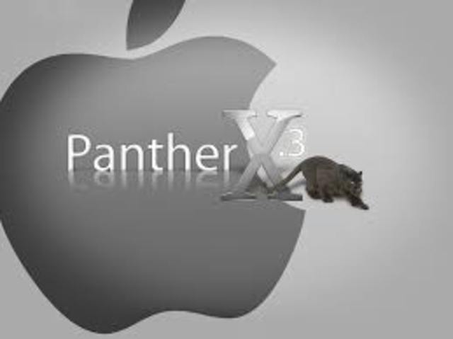 Mac OS X 10.3 “Panther”