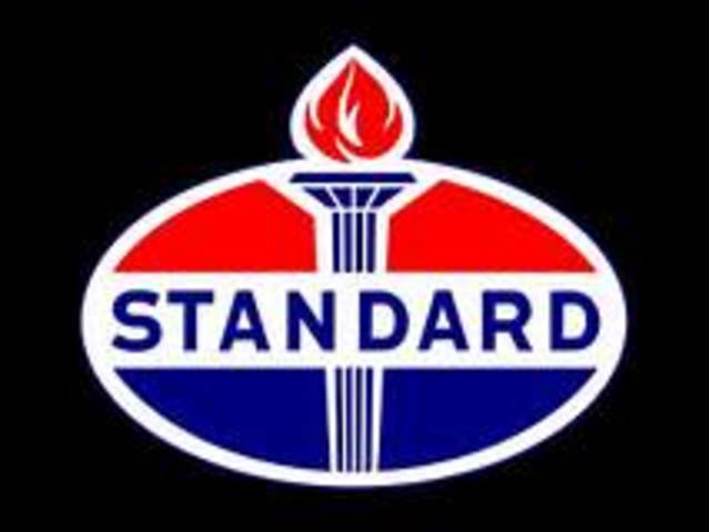 John D. Rockefeller, William Rockefeller, and partners create Standard Oil,