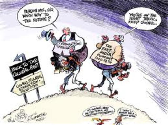 BRITISH OVERCOME FRENCH AND TAKE CONTROL OF INDIA