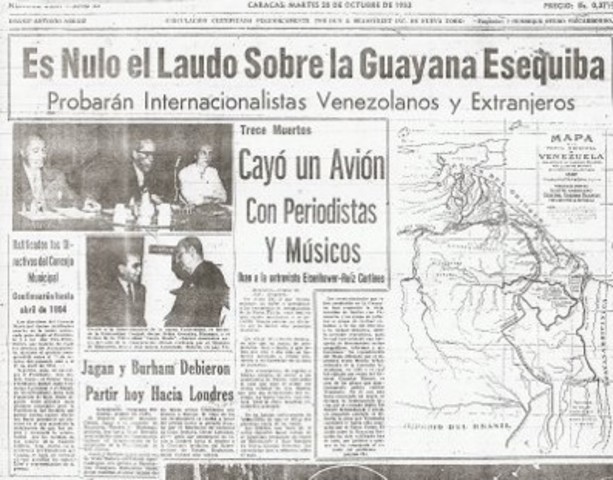 La denuncia del laudo arbitral ante las Naciones Unidas