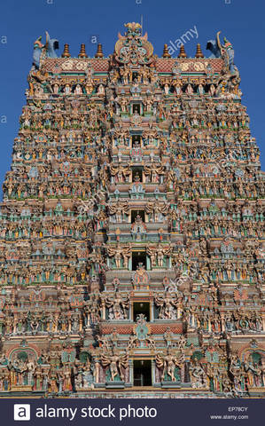 Gopura, Sri Meenakshi Amman Temple