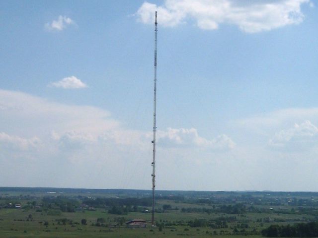 Warsaw radio mast