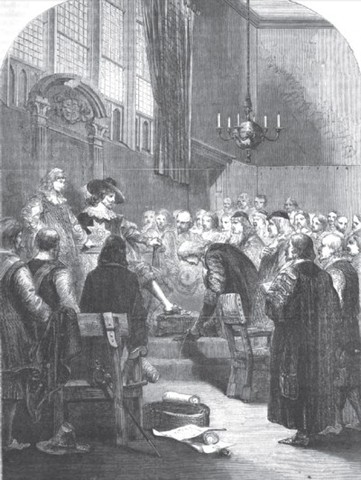 Carlos I convoca al Parlamento