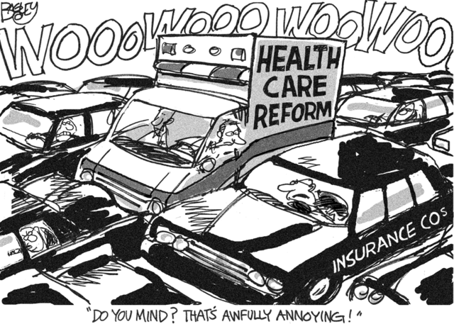 Pres. Nixon proposed universal coverage.