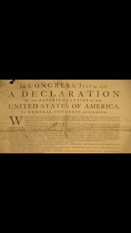 The Declaration of Independence