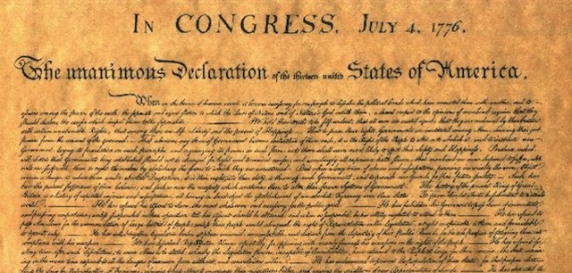 Signs Declaration Of Independence
