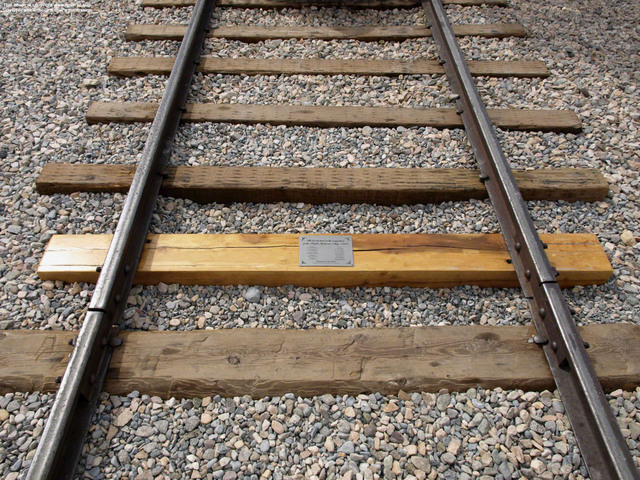 Completion of the first transcontinental railroad in the U.S.